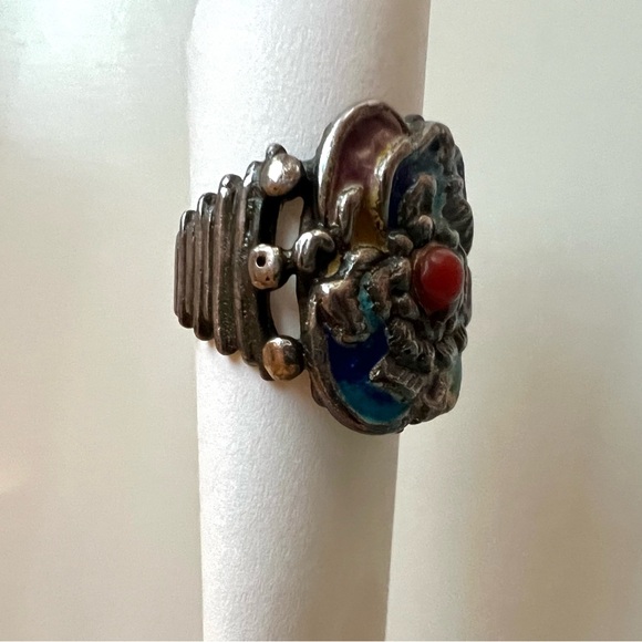 multi color flower ring! - Picture 3 of 4